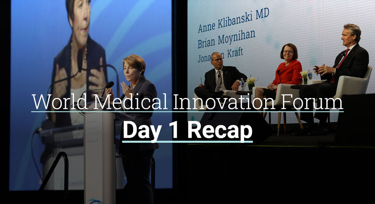 Panelists from Day 1 of the 2023 World Medical Innovation Forum 